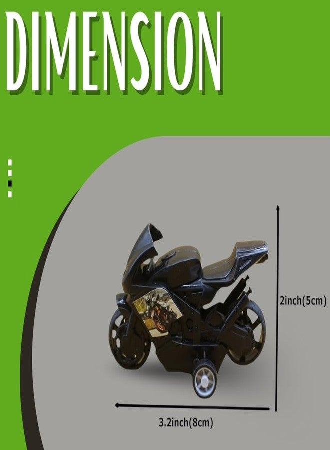 يوفوريا مجموعة ألعاب يوفوريا آر كيه، 6 دراجات سباق صغيرة للأطفال الصغار | دراجات نارية صغيرة تعمل بالسحب للخلف بعجلتين | عبوة ملونة من 6 ألعاب دراجات نارية - Image 2